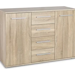 Abdel förvaringsmöbel 116 cm - Sonoma ek