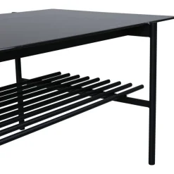 Adel soffbord 120 cm - Svart marmor