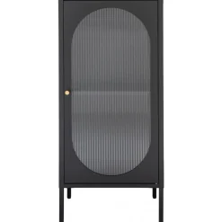 Adelaide vitrinskåp 110x50 cm - Svart