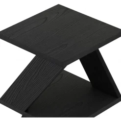 Albeni sidobord - Svart trä