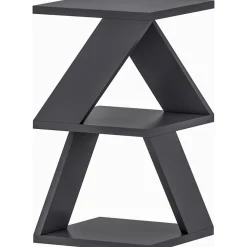 Albeni sidobord 30 x 30 cm - Antracit