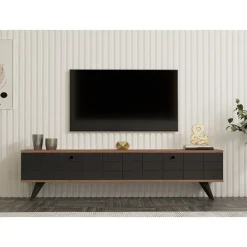 Alberi TV-bänk - Furu/antracit