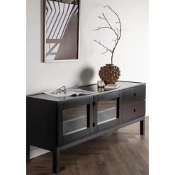 Alcoa TV-bänk 150 cm - Svart