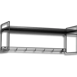 Alex hatthylla i metall - Svart