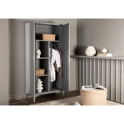 Alexander garderob - Ljusgrå