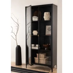 Alexander vitrinskåp - Svart