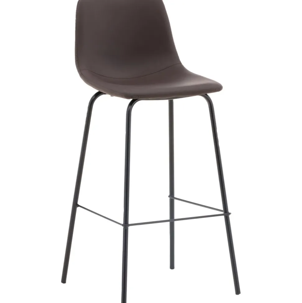 Alexi barstol - Brun PU