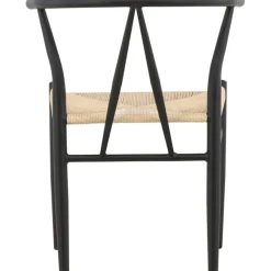 Alfons matstol - Beige/svart