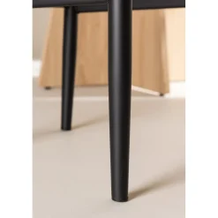 Alfons matstol - Beige/svart