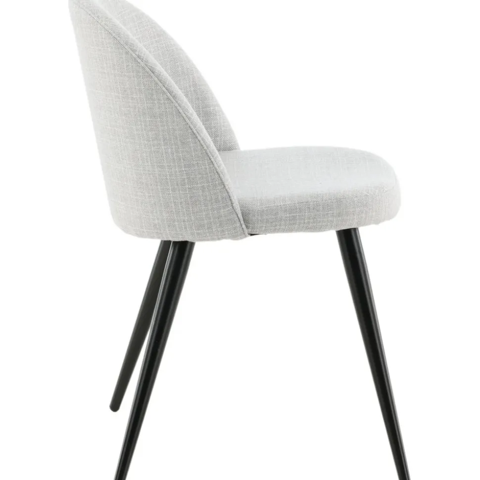 Alice matstol - Ljusgrå tyg