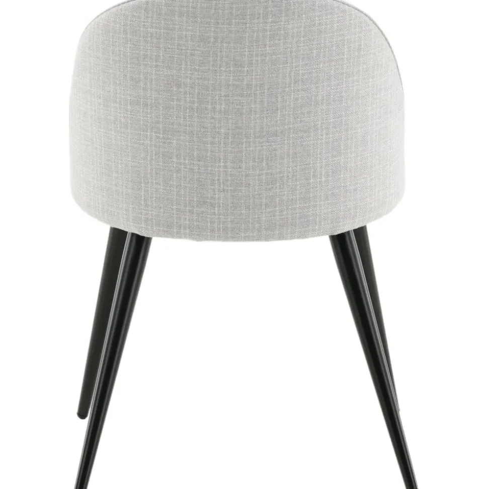 Alice matstol - Ljusgrå tyg