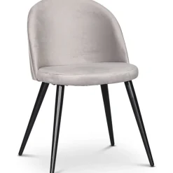 Alice stol - Beigegrå Sammet + Möbeltassar