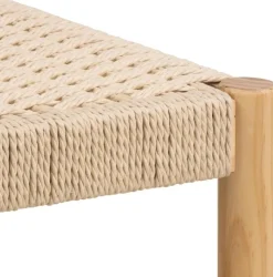 Alvin sittpall - Offwhite/furu