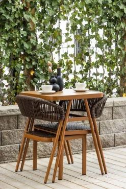 Amadora cafégrupp - Brun + Rengöringsmedel för utemöbler