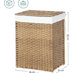 Angelika tvättkorg 90 l - Rotting