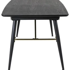 Ansmark matbord 180-220 cm - Svart