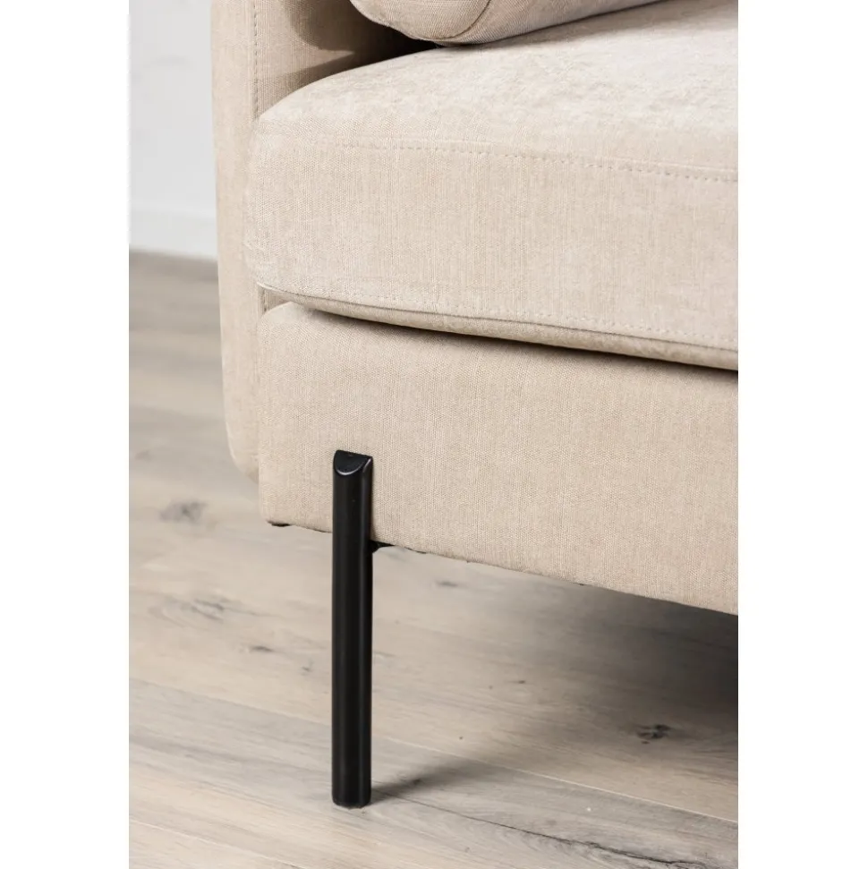 Antibes 2-sits soffa - Beige/Svart