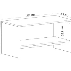Apollon soffbord 90 x 45 cm - Efes marmor