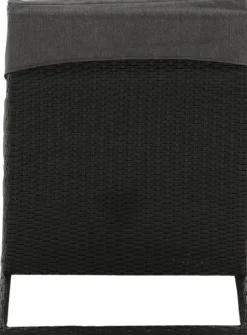 Archie solsäng - Svart + Rengöringsmedel för utemöbler