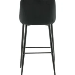 Argon barstol - Svart + Möbeltassar