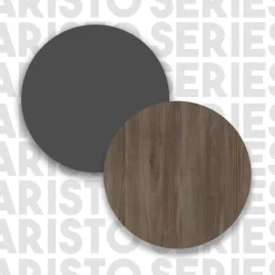 Aristo byrå - Brun/antracit