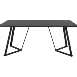 Armada matbord 180 cm - Svart