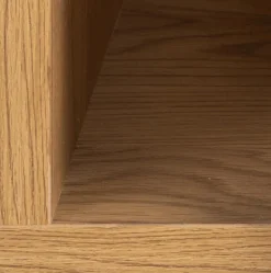 Ashlan vägghängt sängbord 40 x 32 cm - natur