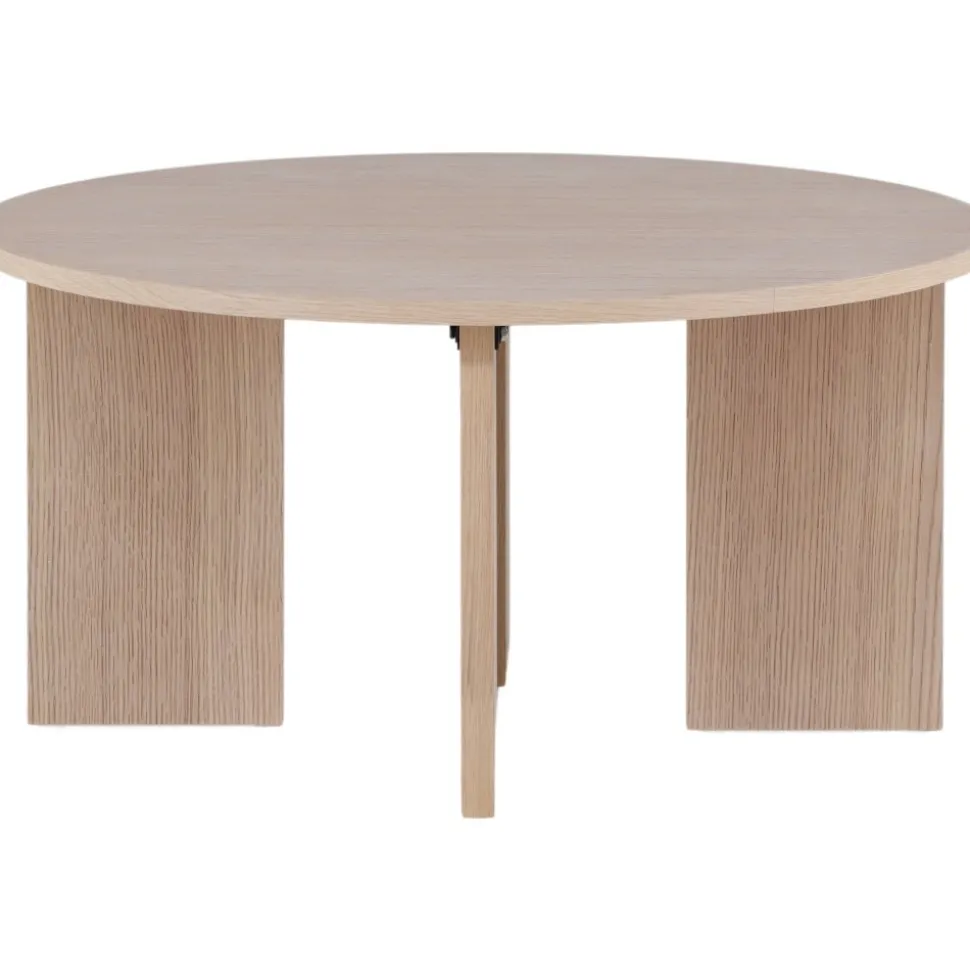 Askerön soffbord Ø80 cm - Whitewash