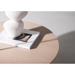 Askerön soffbord Ø80 cm - Whitewash