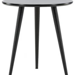 Askim sidobord Ø48 cm - Svart