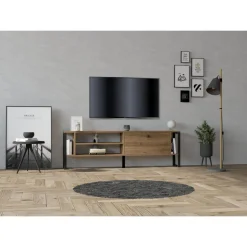 Asrin TV-bänk - Valnöt