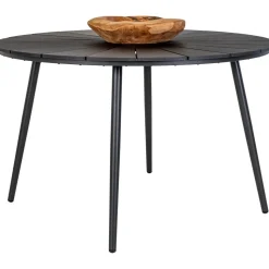 Atlanta matbord Ø120 cm - Svart