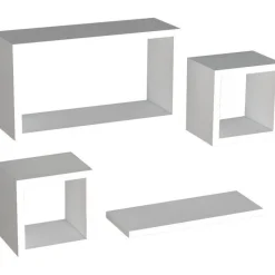 Babi vägghylla - Vit