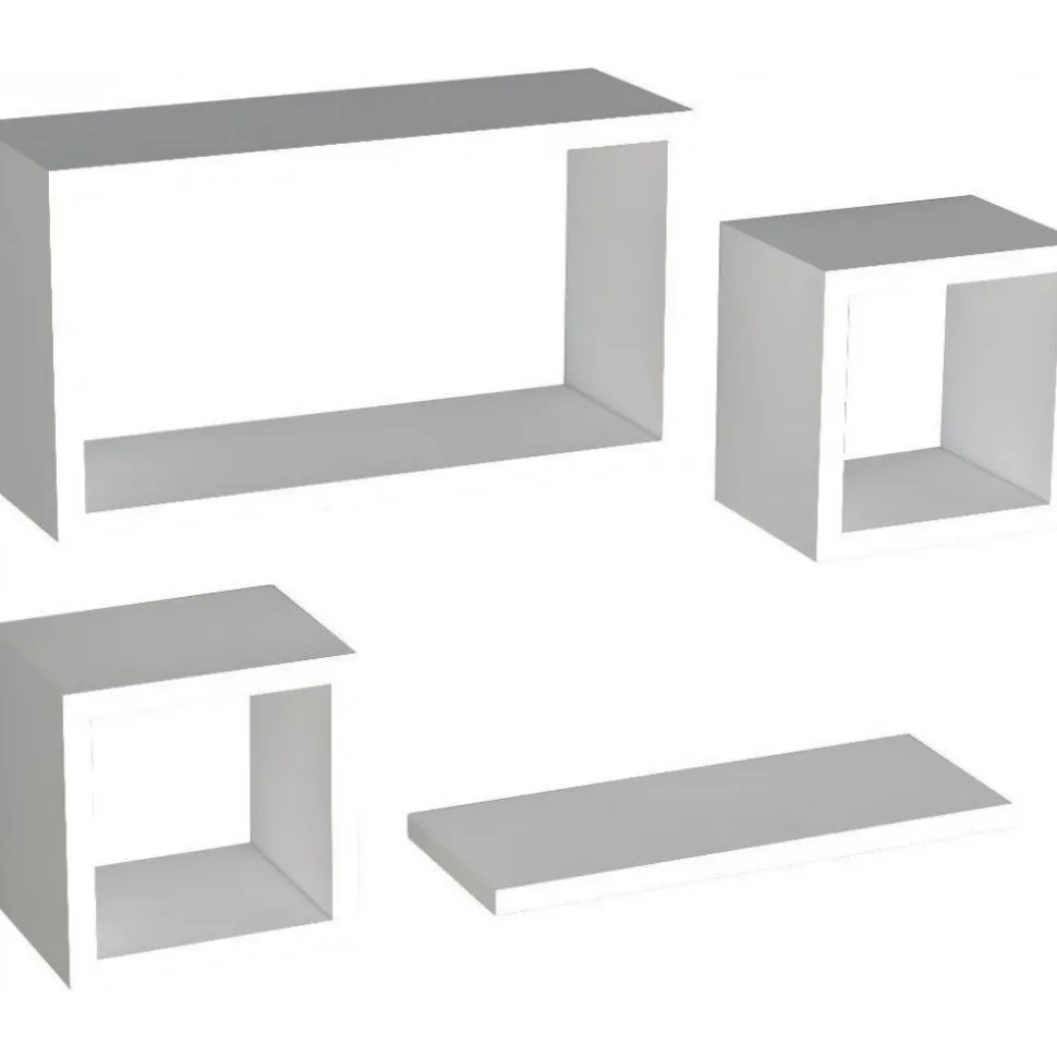 Babi vägghylla - Vit