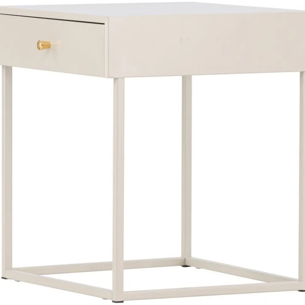 Bakal sängbord 43 x 50 cm - Beige