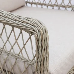 Balkongset 2 st fåtöljer med sidobord