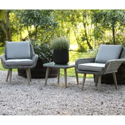 Balkongset i rotting + Rengöringsmedel för utemöbler