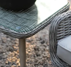 Balkongset i rotting + Textilskydd för utemöbler