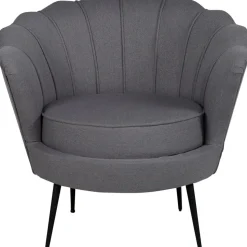 Ballini fåtölj - Grå tyg