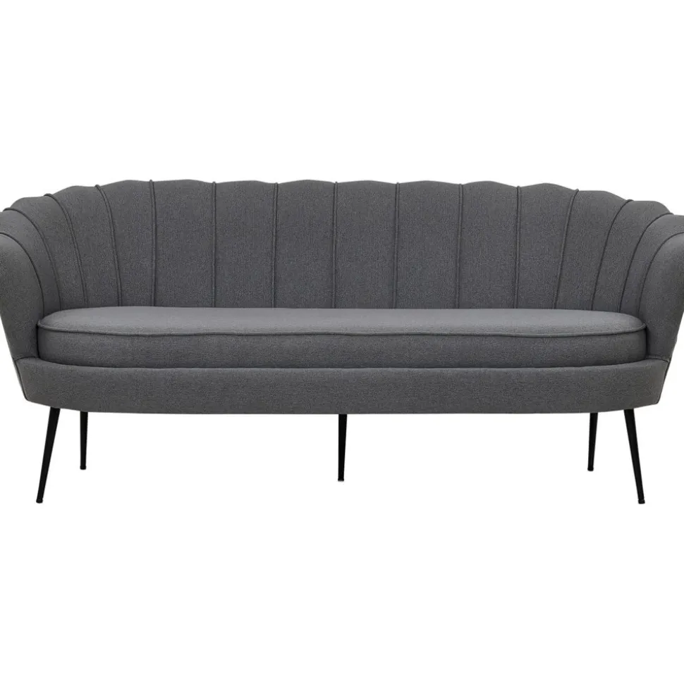 Ballini 3-sits soffa - Grå + Fläckborttagare för möbler