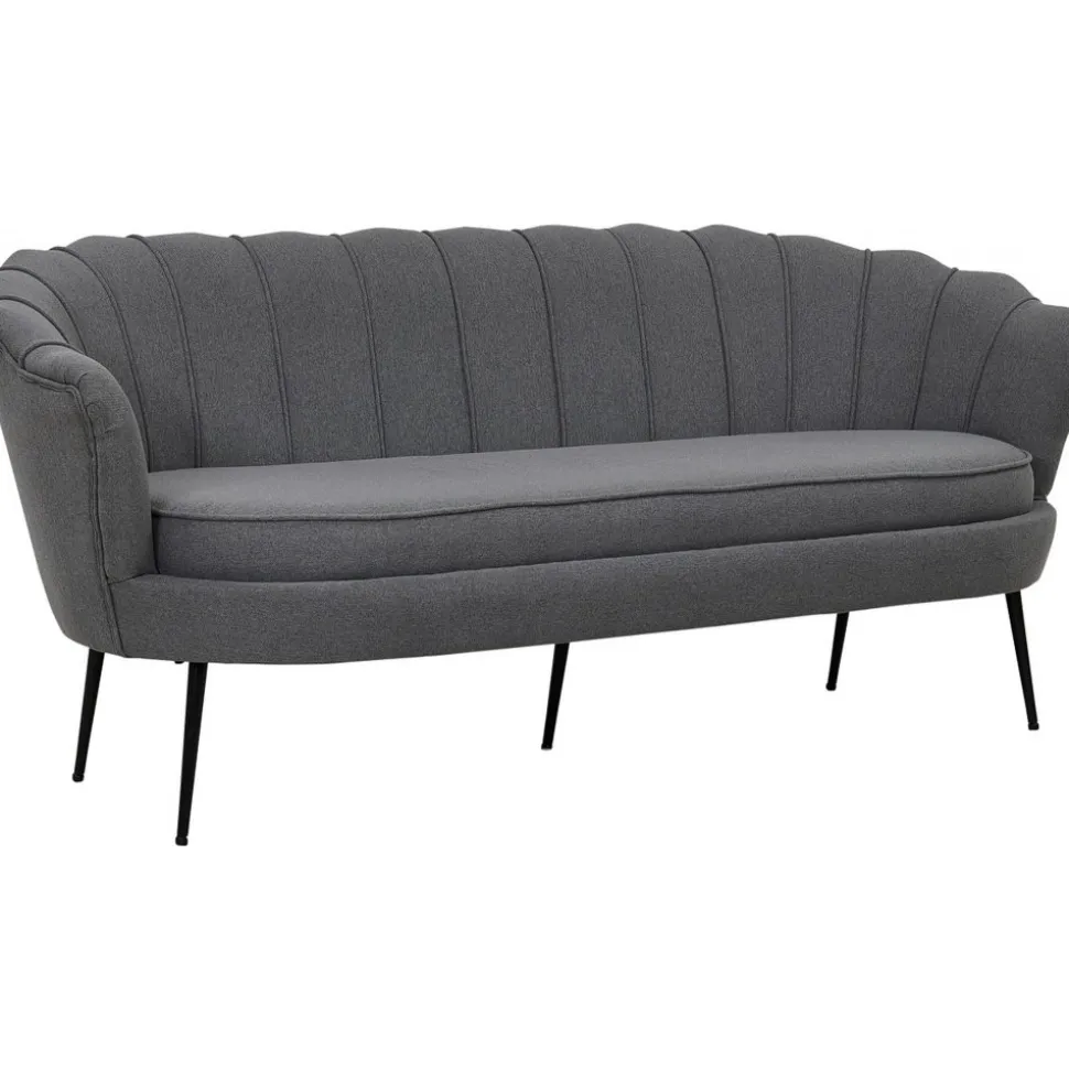 Ballini 3-sits soffa - Grå + Textilrengöring för möbler