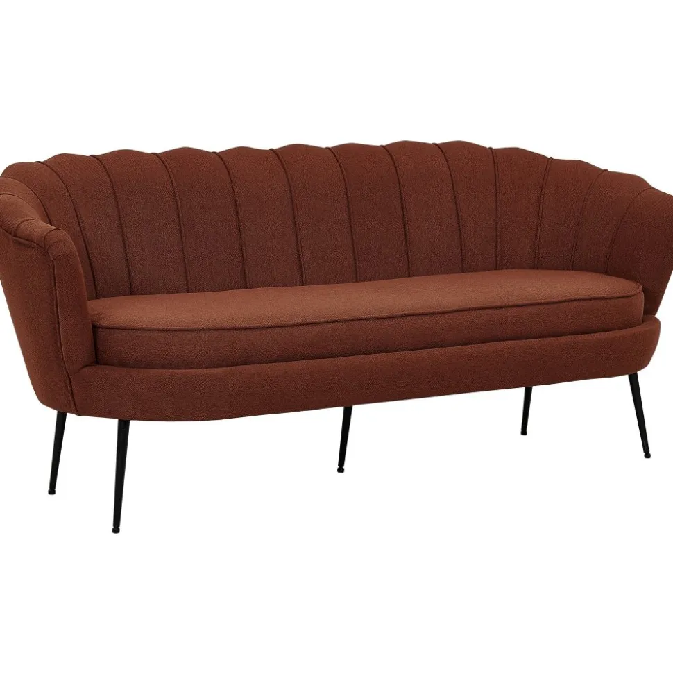 Ballini 3-sits soffa - Röd