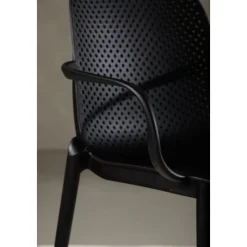 Baltimore matstol - Svart