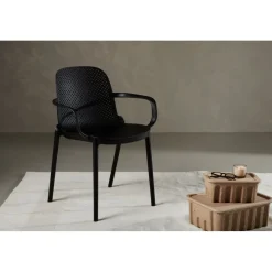 Baltimore matstol - Svart