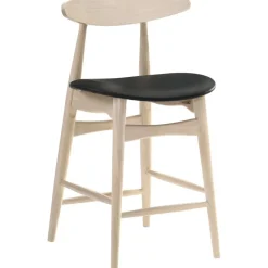 Barbord inklusive 2 st barstolar - Whitewash/svart