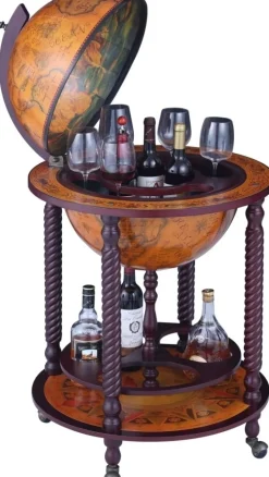 Barglob valnöt Ø60 cm - Da Vinci + Fläckborttagare för möbler