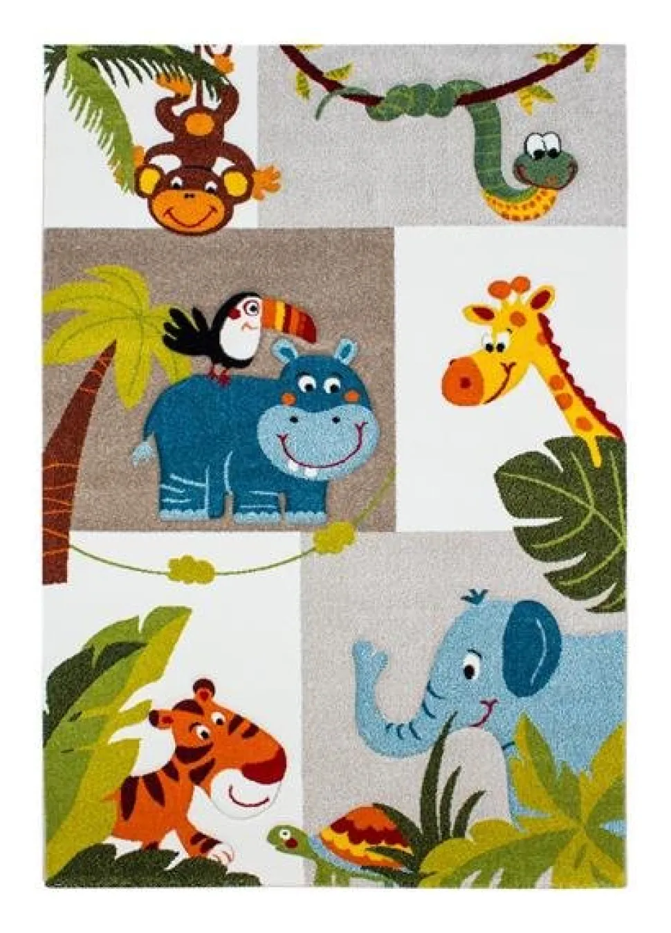 Barnmatta Alma - Djungel