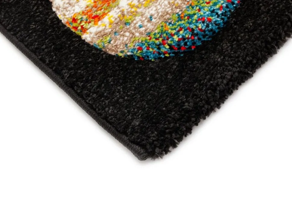 Barnmatta Mitchell Rymd - Svart