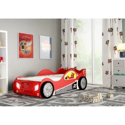 barnsäng bil - Röd Formel 1