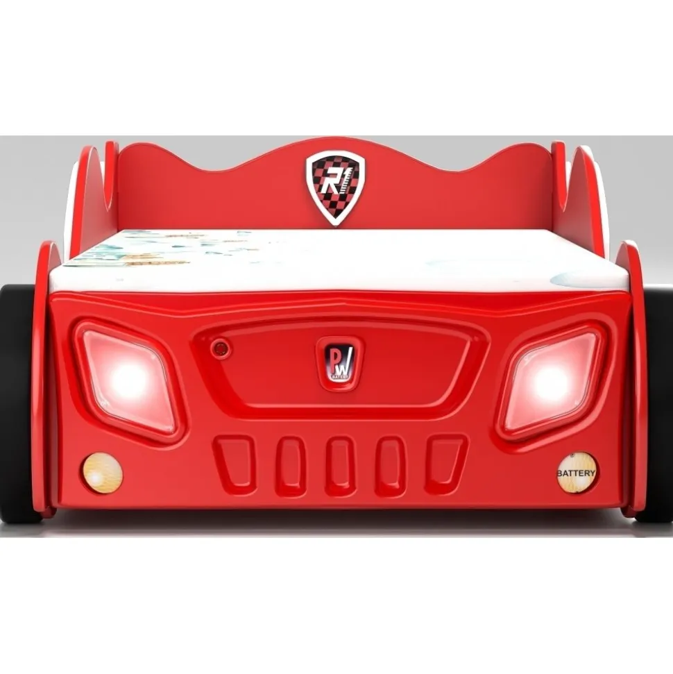 barnsäng bil - Röd Formel 1